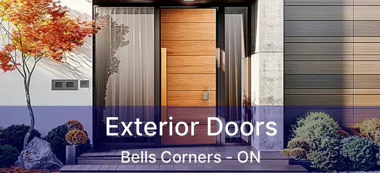  Exterior Doors Bells Corners - ON