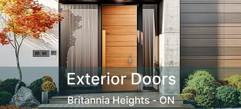  Exterior Doors Britannia Heights - ON