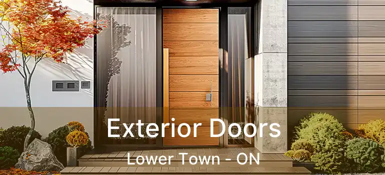  Exterior Doors Lower Town - ON