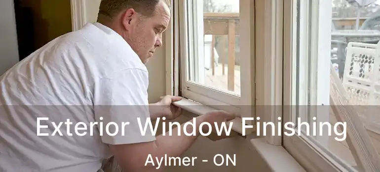  Exterior Window Finishing Aylmer - ON