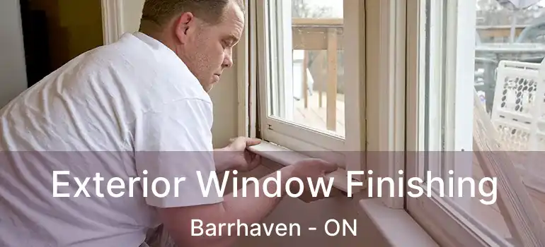  Exterior Window Finishing Barrhaven - ON