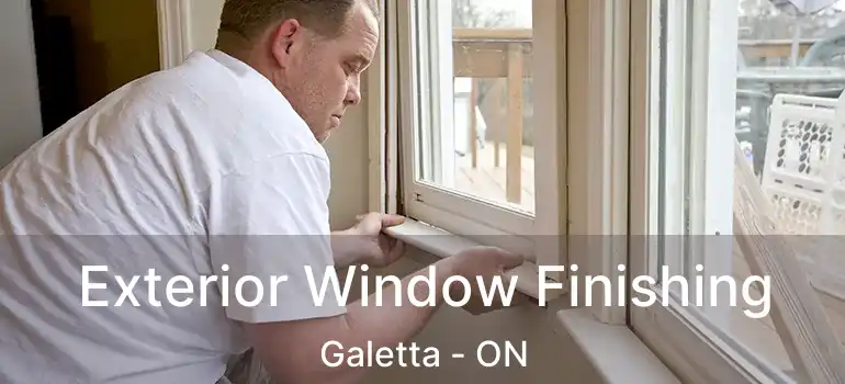  Exterior Window Finishing Galetta - ON