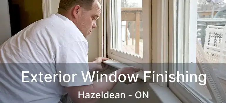  Exterior Window Finishing Hazeldean - ON