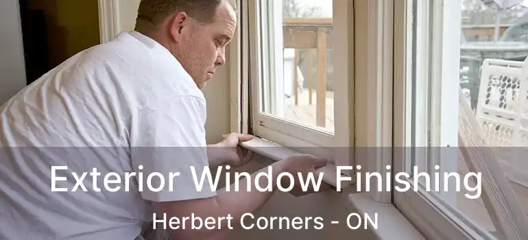  Exterior Window Finishing Herbert Corners - ON