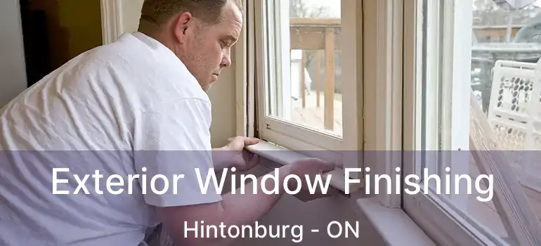  Exterior Window Finishing Hintonburg - ON