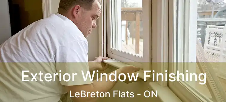  Exterior Window Finishing LeBreton Flats - ON