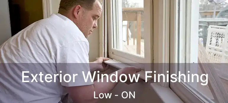  Exterior Window Finishing Low - ON