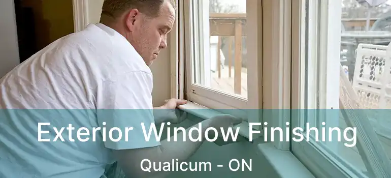  Exterior Window Finishing Qualicum - ON