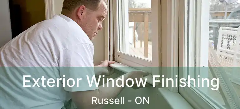  Exterior Window Finishing Russell - ON