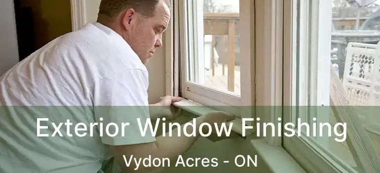  Exterior Window Finishing Vydon Acres - ON