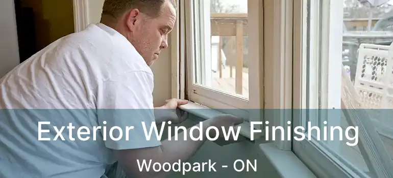  Exterior Window Finishing Woodpark - ON