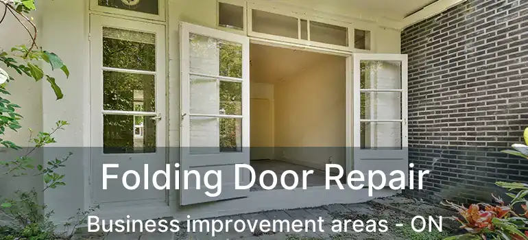  Folding Door Repair Business improvement areas - ON