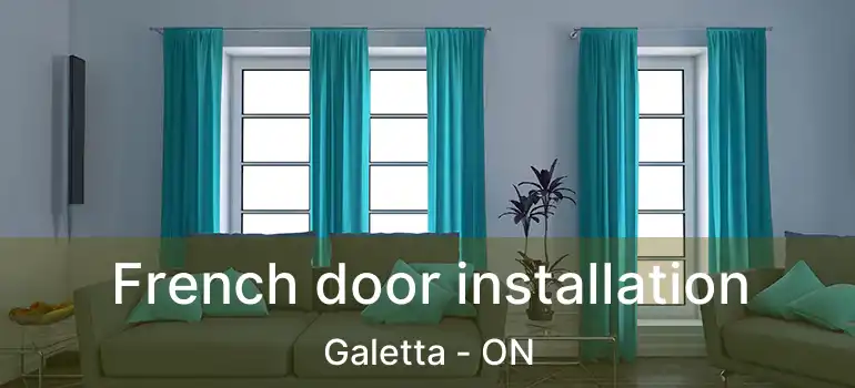  French door installation Galetta - ON