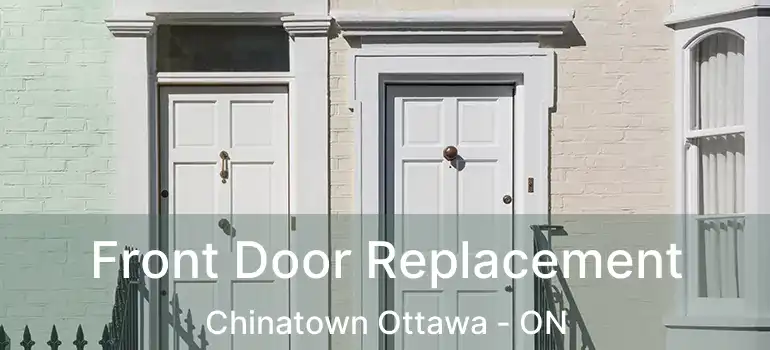  Front Door Replacement Chinatown Ottawa - ON