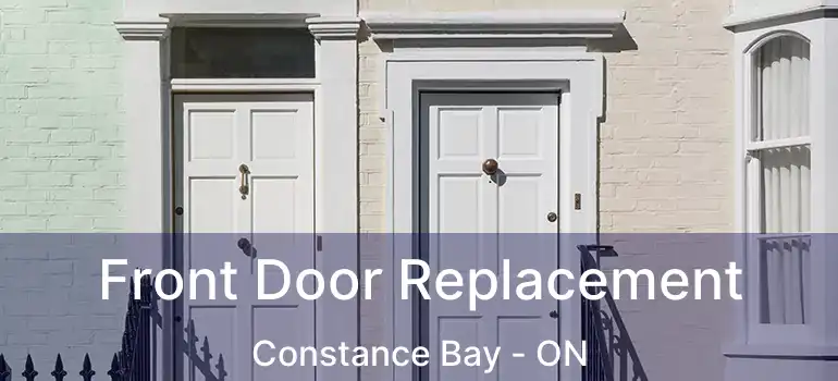  Front Door Replacement Constance Bay - ON