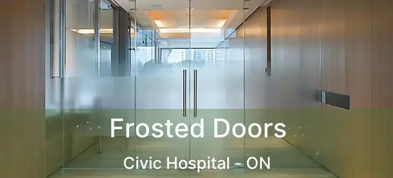  Frosted Doors Civic Hospital - ON