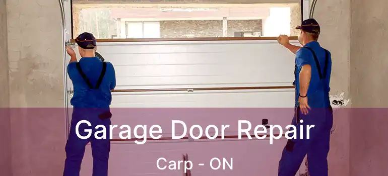  Garage Door Repair Carp - ON