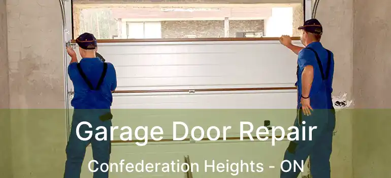  Garage Door Repair Confederation Heights - ON