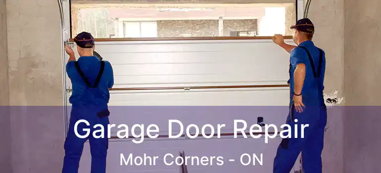  Garage Door Repair Mohr Corners - ON