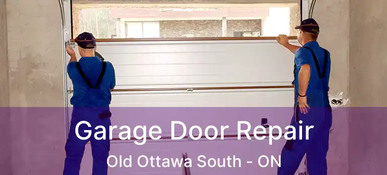  Garage Door Repair Old Ottawa South - ON