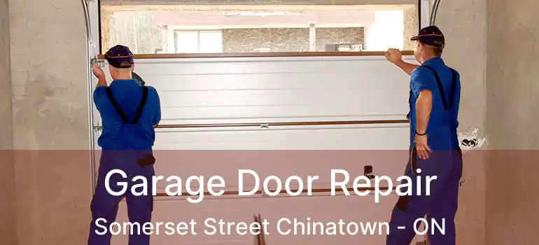  Garage Door Repair Somerset Street Chinatown - ON