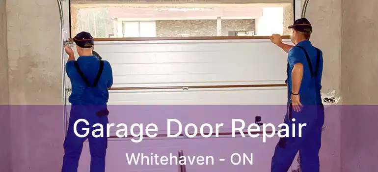  Garage Door Repair Whitehaven - ON