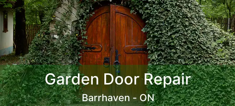  Garden Door Repair Barrhaven - ON