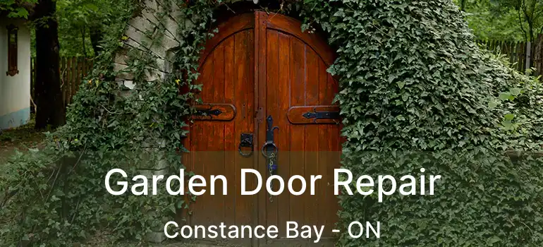  Garden Door Repair Constance Bay - ON