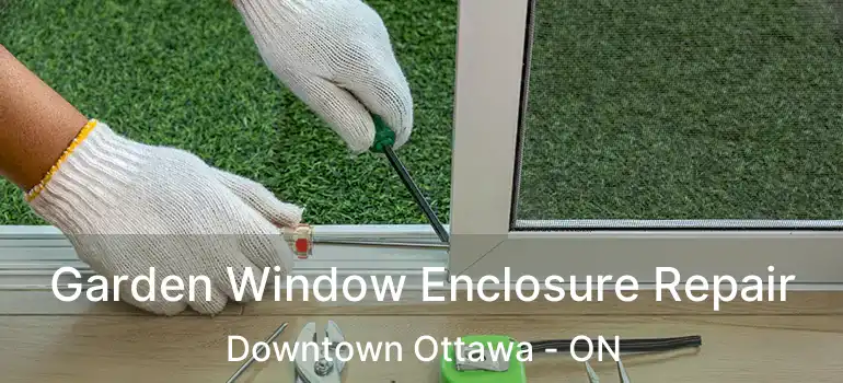  Garden Window Enclosure Repair Downtown Ottawa - ON