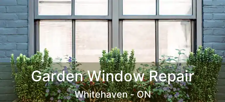  Garden Window Repair Whitehaven - ON