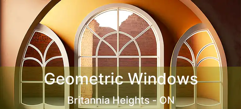  Geometric Windows Britannia Heights - ON