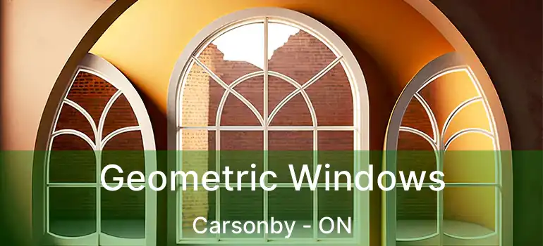  Geometric Windows Carsonby - ON