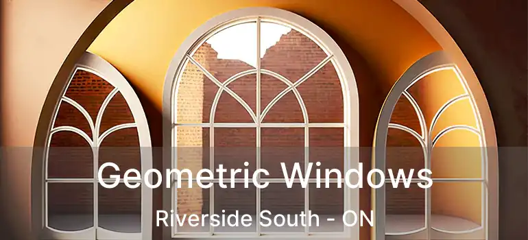  Geometric Windows Riverside South - ON