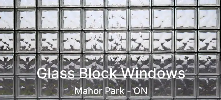  Glass Block Windows Manor Park - ON