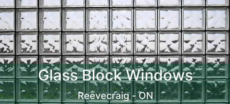  Glass Block Windows Reevecraig - ON