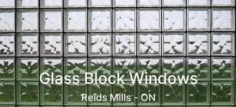  Glass Block Windows Reids Mills - ON