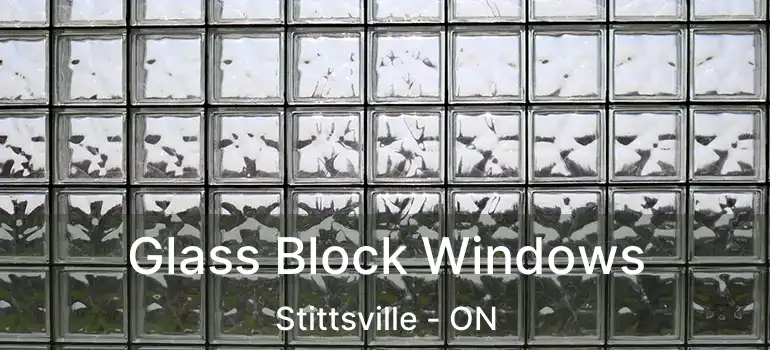  Glass Block Windows Stittsville - ON