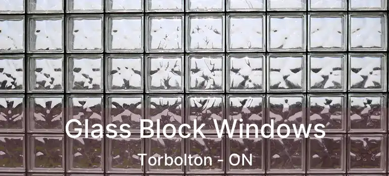  Glass Block Windows Torbolton - ON