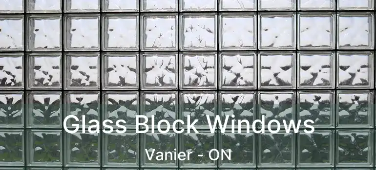  Glass Block Windows Vanier - ON