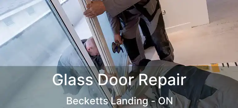  Glass Door Repair Becketts Landing - ON