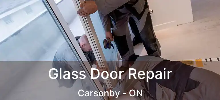  Glass Door Repair Carsonby - ON