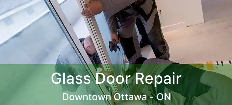  Glass Door Repair Downtown Ottawa - ON