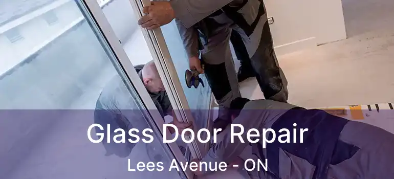  Glass Door Repair Lees Avenue - ON