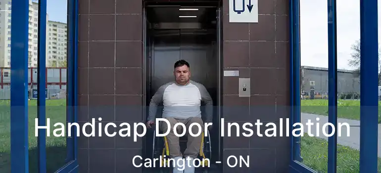  Handicap Door Installation Carlington - ON