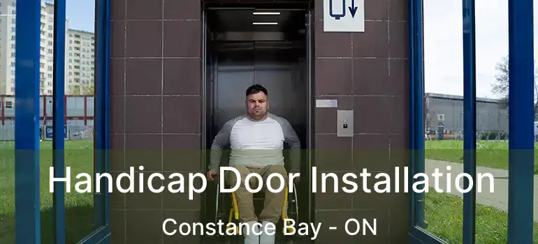  Handicap Door Installation Constance Bay - ON