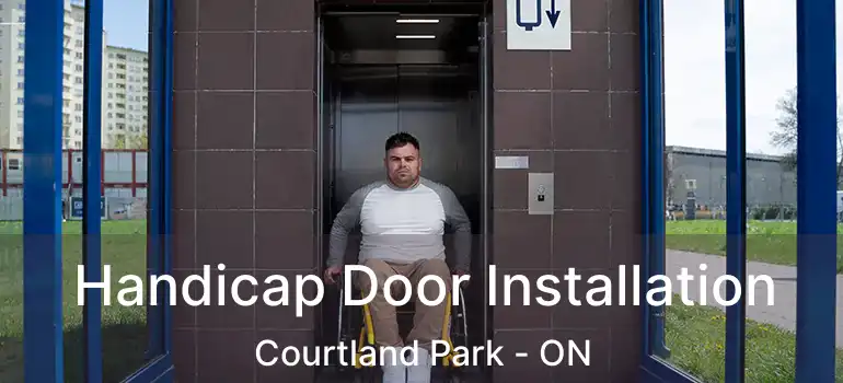  Handicap Door Installation Courtland Park - ON