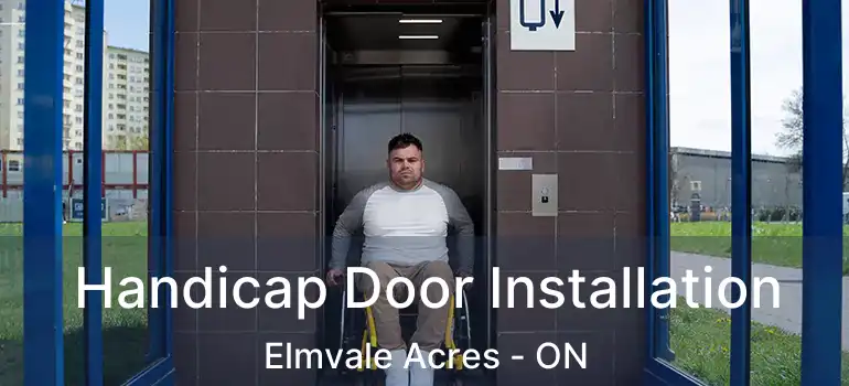  Handicap Door Installation Elmvale Acres - ON