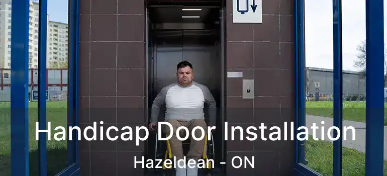  Handicap Door Installation Hazeldean - ON