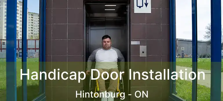  Handicap Door Installation Hintonburg - ON