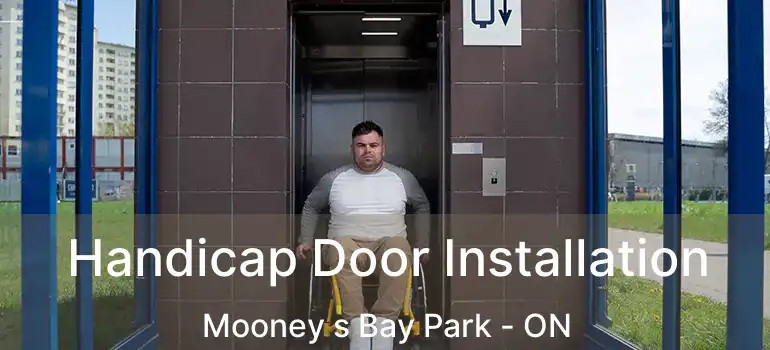  Handicap Door Installation Mooney s Bay Park - ON